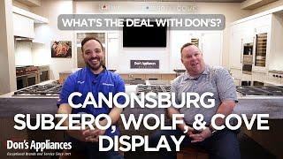 New SubZero, Wolf, & Cove Display In Canonsburg| Featuring Rob Danzik Tisdel Distributing