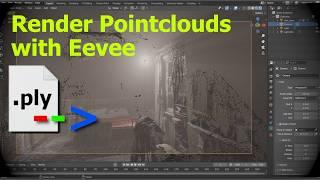 Render Realtime Pointclouds in Eevee with Blender 4.2+