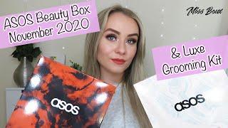 ASOS BEAUTY BOX UNBOXING NOVEMBER 2020 & ASOS LUXE GROOMING KIT FOR HIM