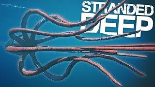 GIANT SQUID FIGHT! | Stranded Deep Squid Mission