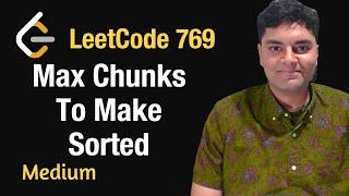 Max Chunks To Make Sorted - Leetcode 769 - Python