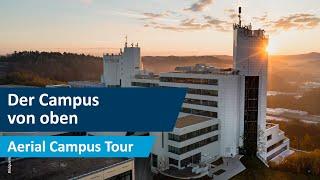 Campus der Uni Siegen von oben / Aerial Campus Tour