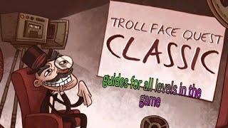 TrollFace Quest Classic Level 1-37 Walkthrough