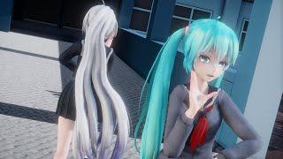 【MMD】LUVORATORRRRRY! / Giga & Reol x Mes & EVO+ x Miku & Haku【English Cover】