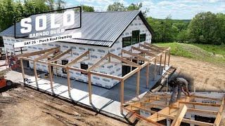 Post and Beam Porch - Roof Framing - Awesome wrap around Porch