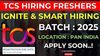 TCS B.Sc Ignite & Smart Hiring 2025 – Registration Details & Test Process