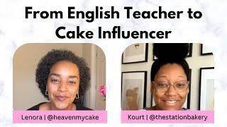 From English Teacher to Cake Influencer: Kourt’s Journey with The Station Bakery