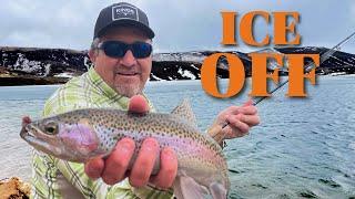 The Best Time of Year to Go Fishing? | Ice Off at Strawberry Reservoir