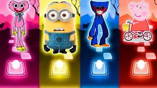 Tiles Hop EDM   Kissy Missy VS Minion VS Huggy Wuggy VS Peppa Pig