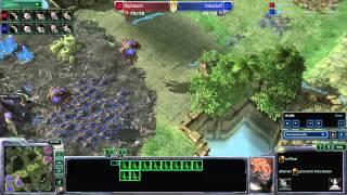 Sc2 HotS - Slybacon vs Rokuduff - ZvZ