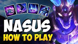 How to Play NASUS TOP for Beginners | Nasus Guide Season 11 | League of Legends