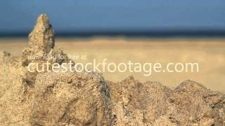 sand castle more blur - free HD 1080p stock footage - cutestockfootage.com