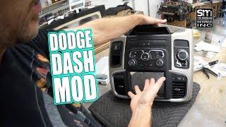 I'm building a dash mod for a customer