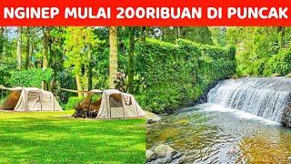 SHOCK BANGET‼️BARU DI PUNCAK ADA AIR TERJUN & KOLAM AIR HANGAT HEHA WATERFALL SUITE & CAMPING GROUND