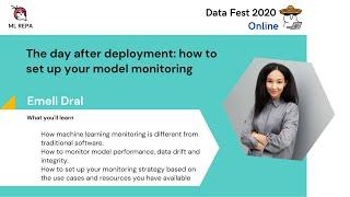 Emeli Dral - The day after deployment: how to set up your model monitoring (ENG)