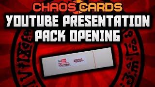 YU-GI-OH! Chaos Cards YouTube Presentation Pack Opening