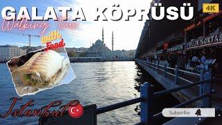 Galata Bridge, Istanbul Walking Tour with Food - Türkiye (Turkey) - Köprüsü - Balık ekmek