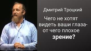 Чего не хотят видеть ваши глаза-от чего плохое зрение? Дмитрий Троцкий.