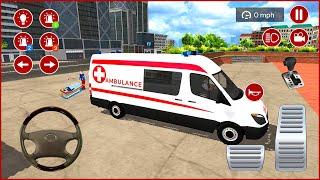 Direksiyonlu Ambulans oyunu 3D #116 American Ambulance Simulator Ambulans oyunları Android Gameplay