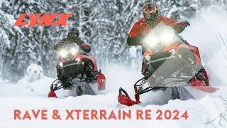 2024 Lynx Trail & Crossover Snowmobiles | Rave & Xterrain