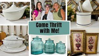 Come Thrift with me | Making DIY with Julie's Design & Signs, Our Greene Acres, and Ruth & Ruby