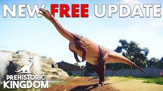 FREE UPDATE: NEW DINOSAURS & STAFF Coming to Prehistoric Kingdom THIS WEEK! | Update 11