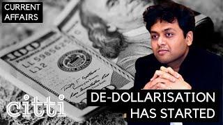 Why the de-Dollarisation of the world has begun | Dr. Ankit Shah | Full interview