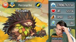 MONSTER INI BIKIN GERAMM!! Porcuspike Monster Legends INDONESIA