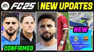 EA FC 25 NEWS | NEW Updates, Real Faces, Licenses & Career Mode Additions 