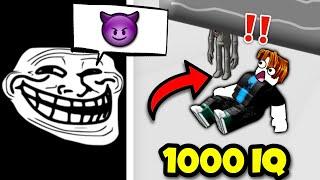 ROBLOX 1000 IQ MOMENTS! (Troll Face Meme)