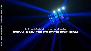 EUROLITE LED Mini D-6 Hybrid Beam Effect