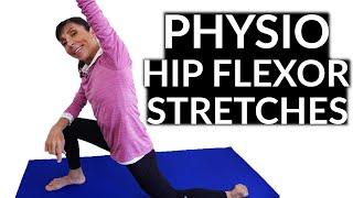 4 Physio Hip Flexor Stretches for Tight Hips