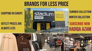 Brands for less price| shopping in Europe| Stadium Outlet | Summer and winter collection