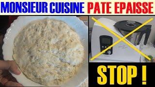 monsieur cuisine silvercrest lidl pâte épaisse - lourde A EVITER !