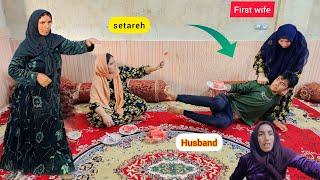 Husband's Shocking Dilemma: First Wife's Fury vs. Second Wife's Vacuum Battle!