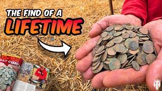 Finding A Roman Hoard Metal Detecting UK