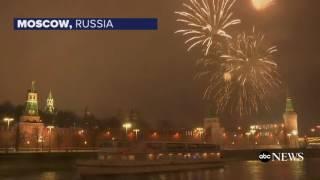 Moscow Celebrates the Start of 2017