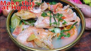 I won't fry fish for the rainy season.. In 10 minutes fish is ready