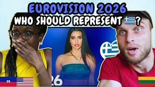REACTION TO Eurovision 2026 | Who Should Represent Greece 
