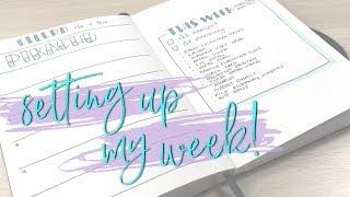 Catching Up | Weekly Bullet Journal Setup