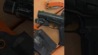 M&P Metal Carry Comp | Hellhound Arms | 704 Gear #edc #9mm #comp #shorts #iwbholster #knife