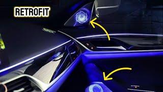 G30 BMW M550I RETROFIT | BOWERS & WILKINS SPEAKERS AMBIENT LIGHTING