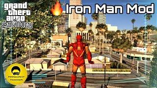 Iron Man Mod - GTA San Andreas - Installation + Tutorial + Gameplay - 4K...