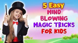 5 Easy Magic Tricks for Kids amaze Your Friends | Easy magic tricks for KIDS with Hands