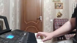 Учусь играть композицию Ламбада на синтезаторе Yamaha e463