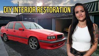 I restored my CHEAP VOLVO 850R interior! (DIY)