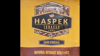 Табак Haspek Dark Virginia от Aknergis Tobacco. Подробный обзор.