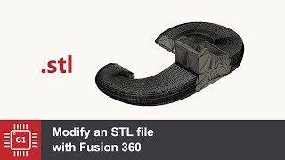 Редактирование STL модели во Fusion 360