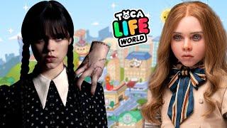 Wednesday Addams vs M3gan Toca Life World What's your favorite character ? Toca Boca