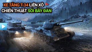 Xe tăng T-34 Liên Xô | Chiến thuật Sói bầy đàn